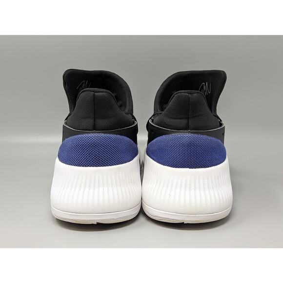 Adidas Men\'s Bounce Damian Lillard 3 Black Blue Basketball Shoes Size 11.5